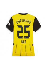 Borussia Dortmund Niklas Sule #25 Fotballdrakt Hjemme Klær Dame 2024-25 Korte ermer